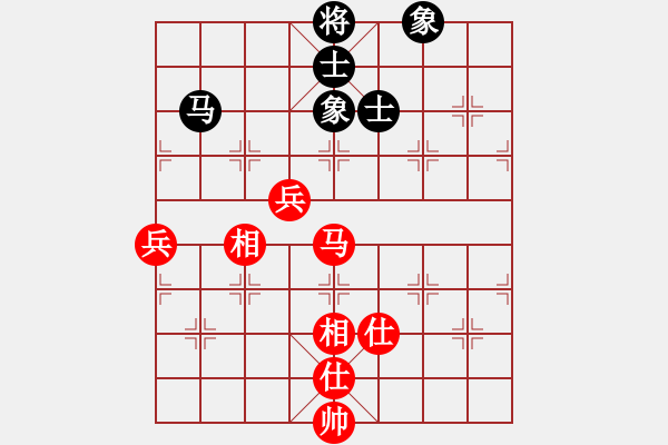 象棋棋譜圖片：貓貓菜鳥庫(9星)-和-鐮刀幫女將(北斗) - 步數(shù)：206 