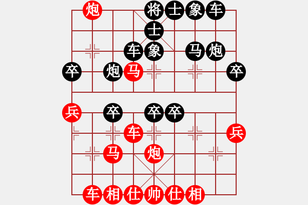 象棋棋譜圖片：天王門門主(7段)-勝-houmao(3段) - 步數(shù)：40 