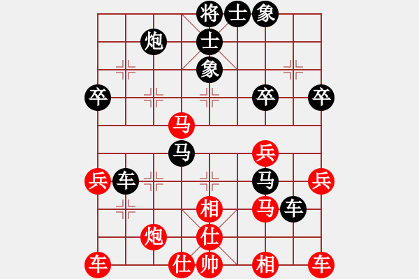 象棋棋譜圖片：第六輪19臺(tái) 連云港何霞軍先負(fù)青島周醒 - 步數(shù)：40 