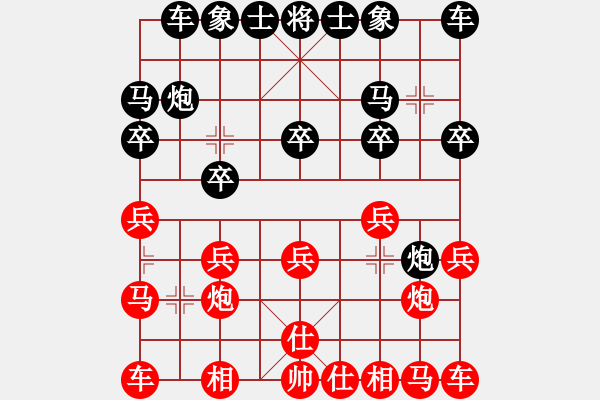 象棋棋譜圖片：潘若拉(7星)-負-ctyl(9星) - 步數(shù)：10 