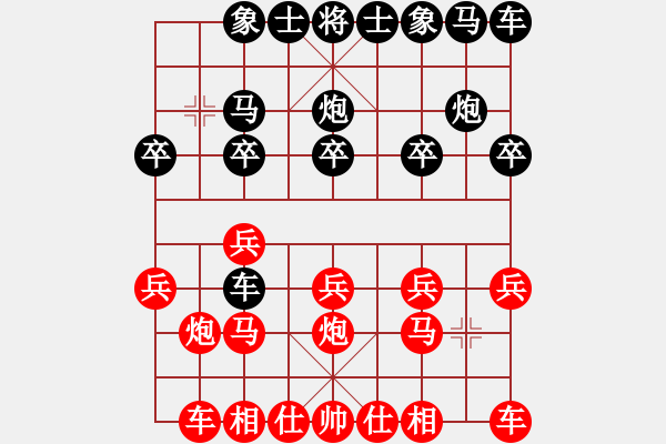 象棋棋譜圖片：度億(3段)-負(fù)-鷹揚天下(2段) - 步數(shù)：10 