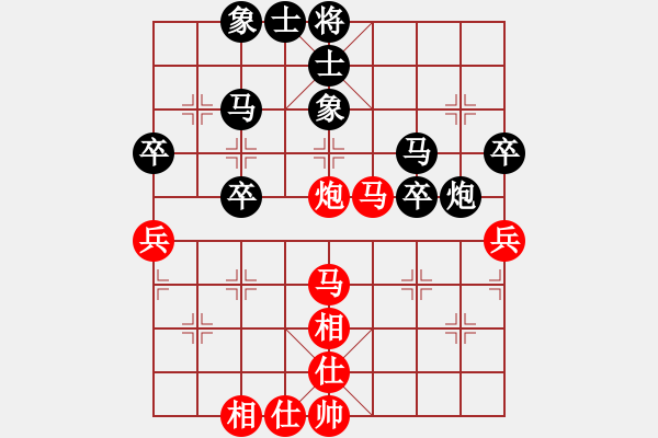 象棋棋譜圖片：csg0898紅負(fù)葬心【中炮不進(jìn)三兵對(duì)左炮封車轉(zhuǎn)列炮】 - 步數(shù)：40 