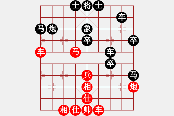 象棋棋譜圖片：閘坡強(qiáng)棋手(2段)-負(fù)-小兔子(1段) - 步數(shù)：40 