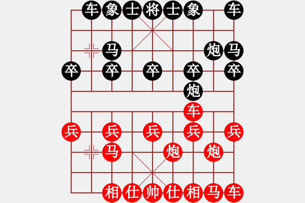 象棋棋譜圖片：棋心閣ヤ詩琪[892347242] -VS- づ惜分飛づ[175735113] - 步數(shù)：10 