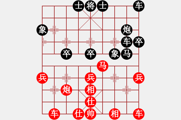 象棋棋譜圖片：天晴不下雨[1541839698] -VS- 橫才俊儒[292832991] - 步數(shù)：40 