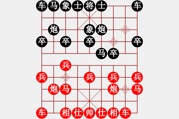 象棋棋譜圖片：︻▇◤[1242800400] -VS- 過(guò)客[387800637] 強(qiáng)四 超時(shí) 7 - 步數(shù)：10 