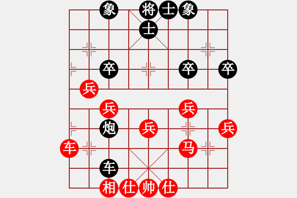 象棋棋譜圖片：2015年四川省農(nóng)民賽第五輪第1臺 南充農(nóng)牧馮金貴先和達(dá)州曾軍 - 步數(shù)：50 