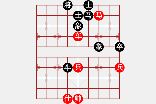 象棋棋譜圖片：池中清水紅和夏激揚【五七炮對屏風(fēng)馬進(jìn)３卒右馬外盤河】｛注｝ - 步數(shù)：70 