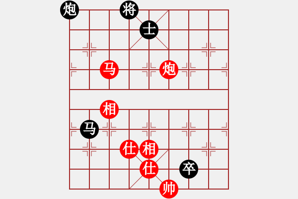 象棋棋譜圖片：英雄星期八(月將)-和-小乖(日帥) - 步數(shù)：200 