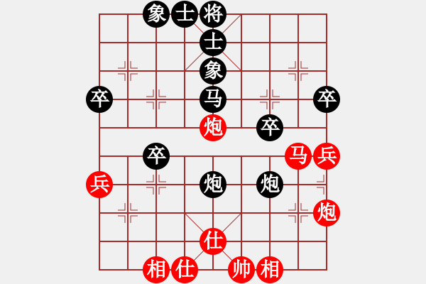 象棋棋譜圖片：2006年弈天迪瀾杯聯(lián)賽第八輪：寧夏商建獅(3級(jí))-負(fù)-黑一刀(9段) - 步數(shù)：40 