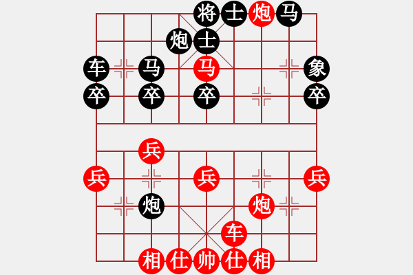 象棋棋譜圖片：牛三哥哥(9級)-勝-豹豹豹豹豹(4段) - 步數：31 