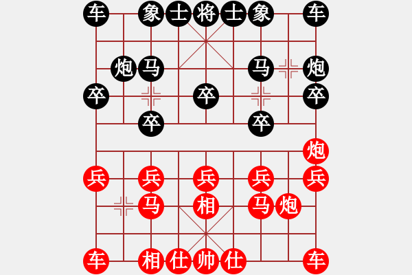 象棋棋譜圖片：金戈瑪(8段)-負(fù)-圣斗三郎(9段) - 步數(shù)：10 