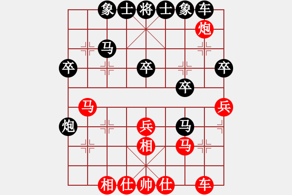 象棋棋譜圖片：金戈瑪(8段)-負(fù)-圣斗三郎(9段) - 步數(shù)：30 