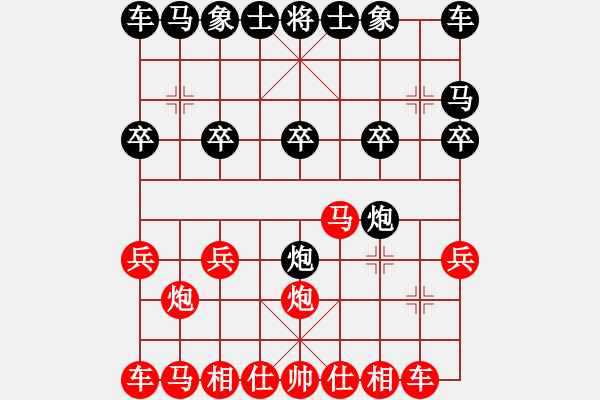 象棋棋譜圖片：拖拉機(jī)制造廠[542523544] -VS- 河北扎絲[2532258383] - 步數(shù)：10 