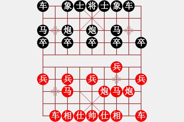 象棋棋譜圖片：3083232(大將軍) 勝 4474705(草民) - 步數(shù)：10 