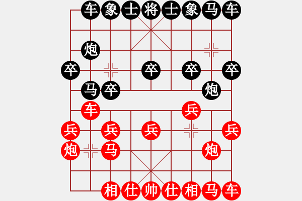 象棋棋譜圖片：livermore(5段)-負(fù)-邯鄲索飛(4段)次序 加強的局面 - 步數(shù)：10 