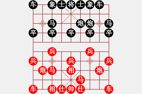 象棋棋譜圖片：benshi(8星)-負(fù)-zeroa(6星) - 步數(shù)：10 