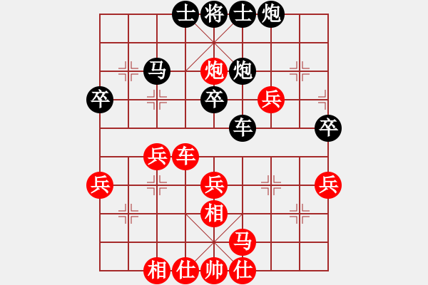 象棋棋譜圖片：benshi(8星)-負(fù)-zeroa(6星) - 步數(shù)：40 