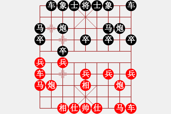 象棋棋譜圖片：青海省代表隊(duì) 郭海軍 負(fù) 河北金環(huán)建設(shè) 申鵬 - 步數(shù)：10 