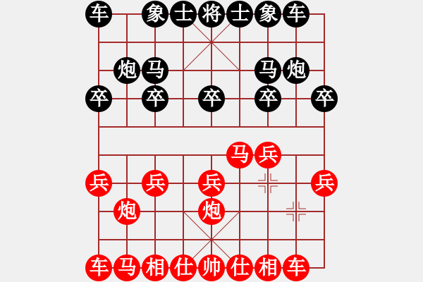 象棋棋譜圖片：鐵五局黃明昌（勝）專業(yè)設(shè)計(jì)院張平生 - 步數(shù)：10 