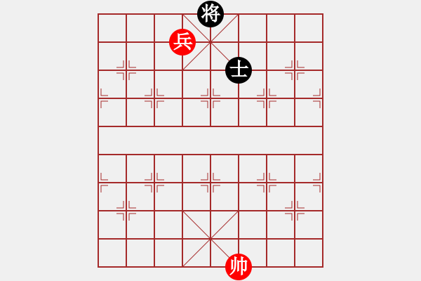 象棋棋谱图片：单兵胜单士 - 步数：0 