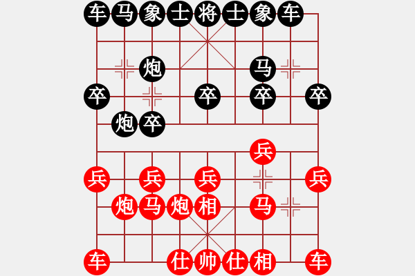 象棋棋譜圖片：李團(tuán)結(jié)(9星)-勝-老椅白胡子(9星) - 步數(shù)：10 