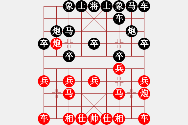 象棋棋譜圖片：華雄(2段)-負(fù)-白發(fā)魔女(6段) - 步數(shù)：10 