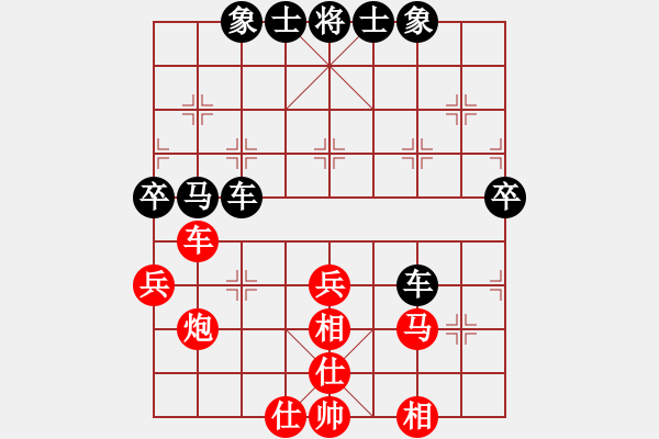 象棋棋譜圖片：負(fù)分太后 魚[紅] -VS- 藍天下有情人[黑](12) - 步數(shù)：70 