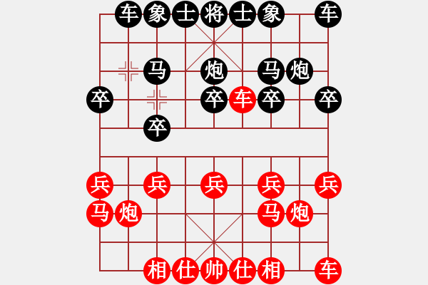 象棋棋譜圖片：靠一個(gè)人五兵三進(jìn)一 - 步數(shù)：10 