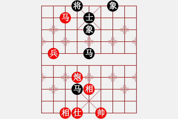 象棋棋譜圖片：敏妹(無極)-和-后發(fā)制人(無極) - 步數(shù)：110 