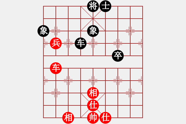 象棋棋譜圖片：蚯蚓降蛟龍(3段)-和-一掃平(5段) - 步數(shù)：100 