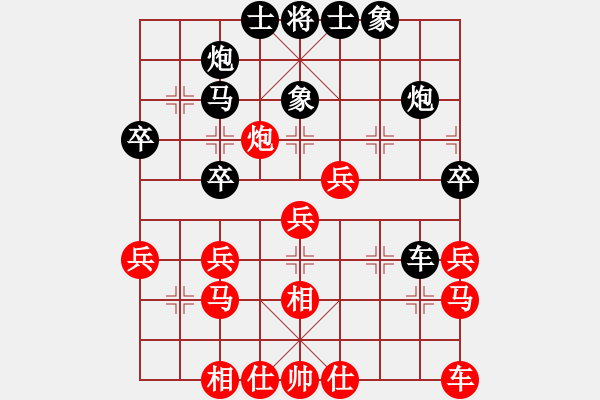 象棋棋譜圖片：唯我橫刀(天帝)-勝-漢陽(yáng)高手(2段) - 步數(shù)：40 