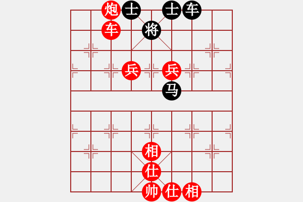 象棋棋譜圖片：車雙馬無象不敵車炮 - 步數(shù)：7 