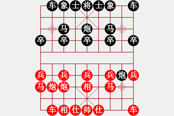 象棋棋譜圖片：愛(ài)中華之金鉤炮專輯《41》先勝方覺(jué)曉6-2 - 步數(shù)：10 