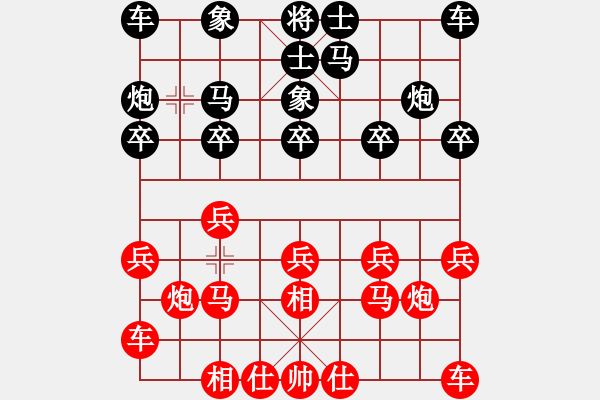 象棋棋譜圖片：榆樹三賤客(3段)-負-二刀劈了(1段) - 步數(shù)：10 