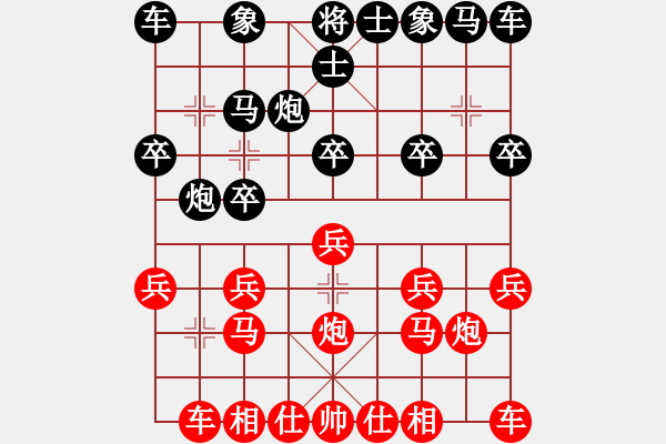 象棋棋譜圖片：神經(jīng)病劉[紅] -VS- 黃金壩[黑] - 步數(shù)：10 