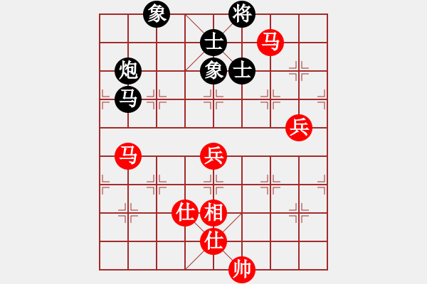 象棋棋譜圖片：李來(lái)群         先和 言穆江         - 步數(shù)：90 