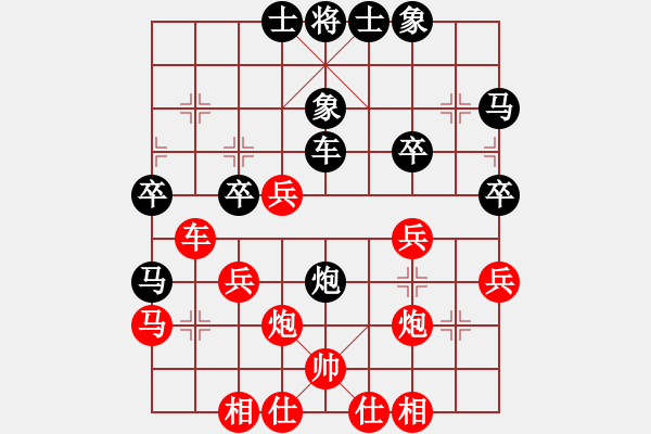 象棋棋譜圖片：Trinh a Sang先負Ton that nhat Tan - 步數(shù)：40 