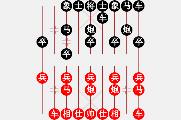 象棋棋譜圖片：xiaokuail(9段)-勝-特大朱瑞星(3段) - 步數(shù)：10 