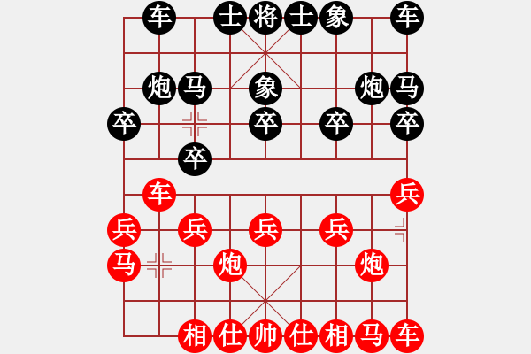 象棋棋譜圖片：三只蝴蝶[1014640283] -VS- 高高[847927654] - 步數(shù)：10 