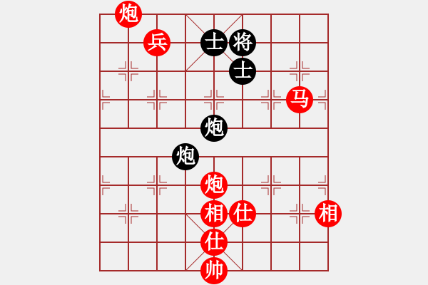 象棋棋譜圖片：棋局-2a4444 N - 步數(shù)：90 