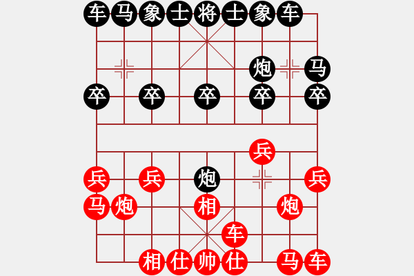 象棋棋譜圖片：徐芝友 和 榮志剛 - 步數(shù)：10 