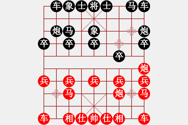 象棋棋譜圖片：wscxf(9星)-勝-八閩神勇(電神) - 步數(shù)：10 