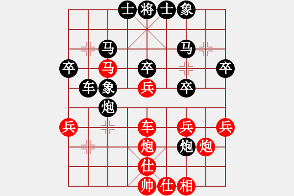 象棋棋譜圖片：無頭棋士(3星)-負(fù)-青蜂俠(5f) - 步數(shù)：40 