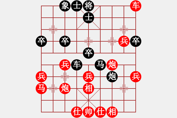 象棋棋譜圖片：五七炮對(duì)屏風(fēng)馬（業(yè)四升業(yè)五評(píng)測(cè)對(duì)局）我先勝 - 步數(shù)：41 