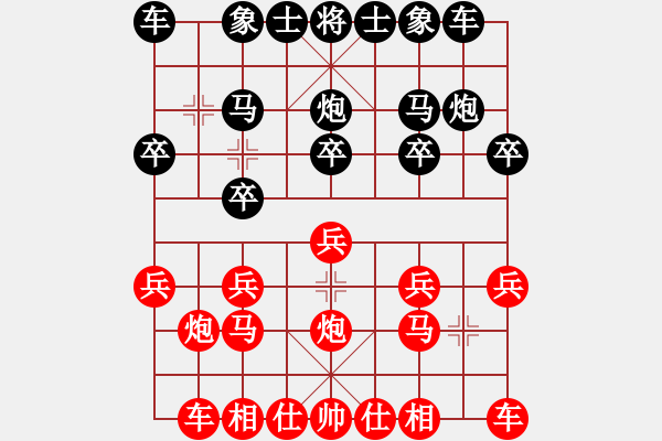 象棋棋譜圖片：弈網(wǎng)居士(3段)-負-四川幼專(6段) - 步數(shù)：10 