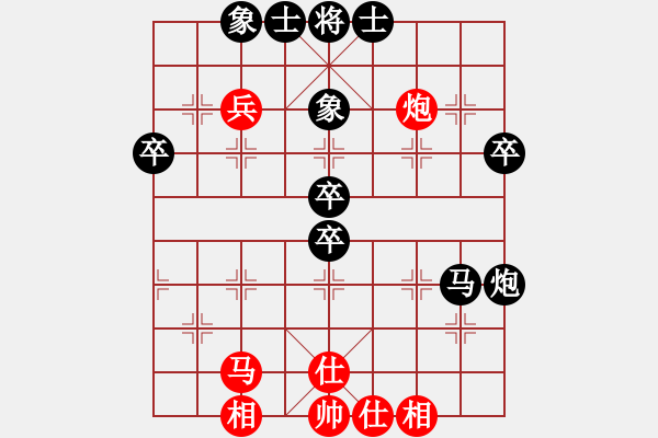 象棋棋譜圖片：不必勉強(3段)-負-遼河蛟龍(1段) - 步數：60 