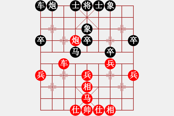 象棋棋譜圖片：不平(天罡)-勝-真命天子(風(fēng)魔)(順炮橫車對直車紅車6進(jìn)5） - 步數(shù)：60 