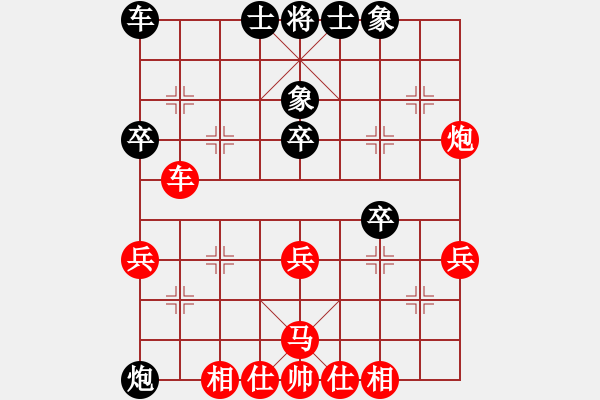 象棋棋譜圖片：不平(天罡)-勝-真命天子(風(fēng)魔)(順炮橫車對直車紅車6進(jìn)5） - 步數(shù)：70 