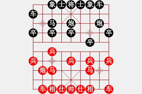 象棋棋譜圖片：獨(dú)行千里[245522045] -VS- 橫才俊儒[292832991] - 步數(shù)：10 